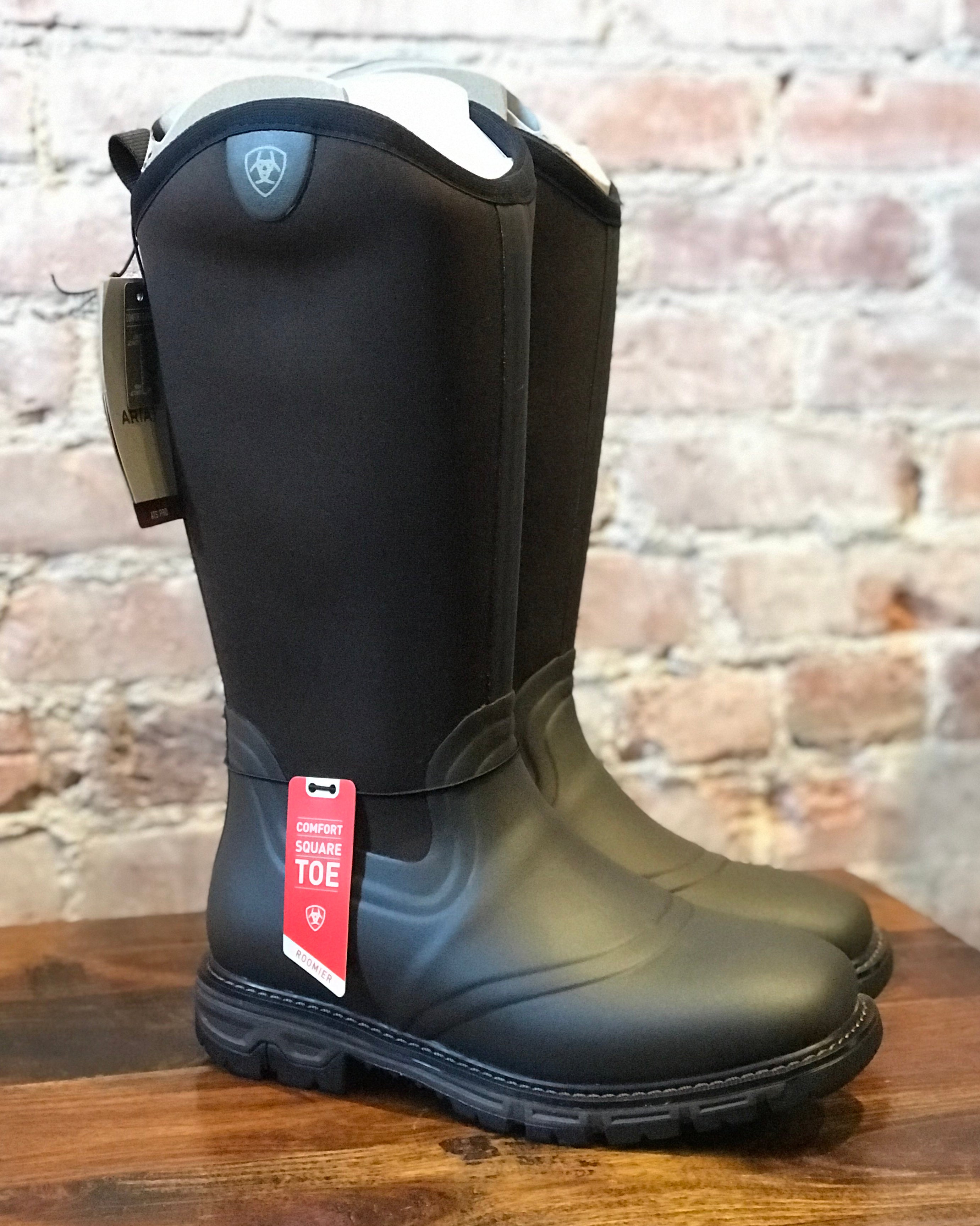 Ariat Conquest Rubber Western Muck Boot 10021517 | Square  display picture 1