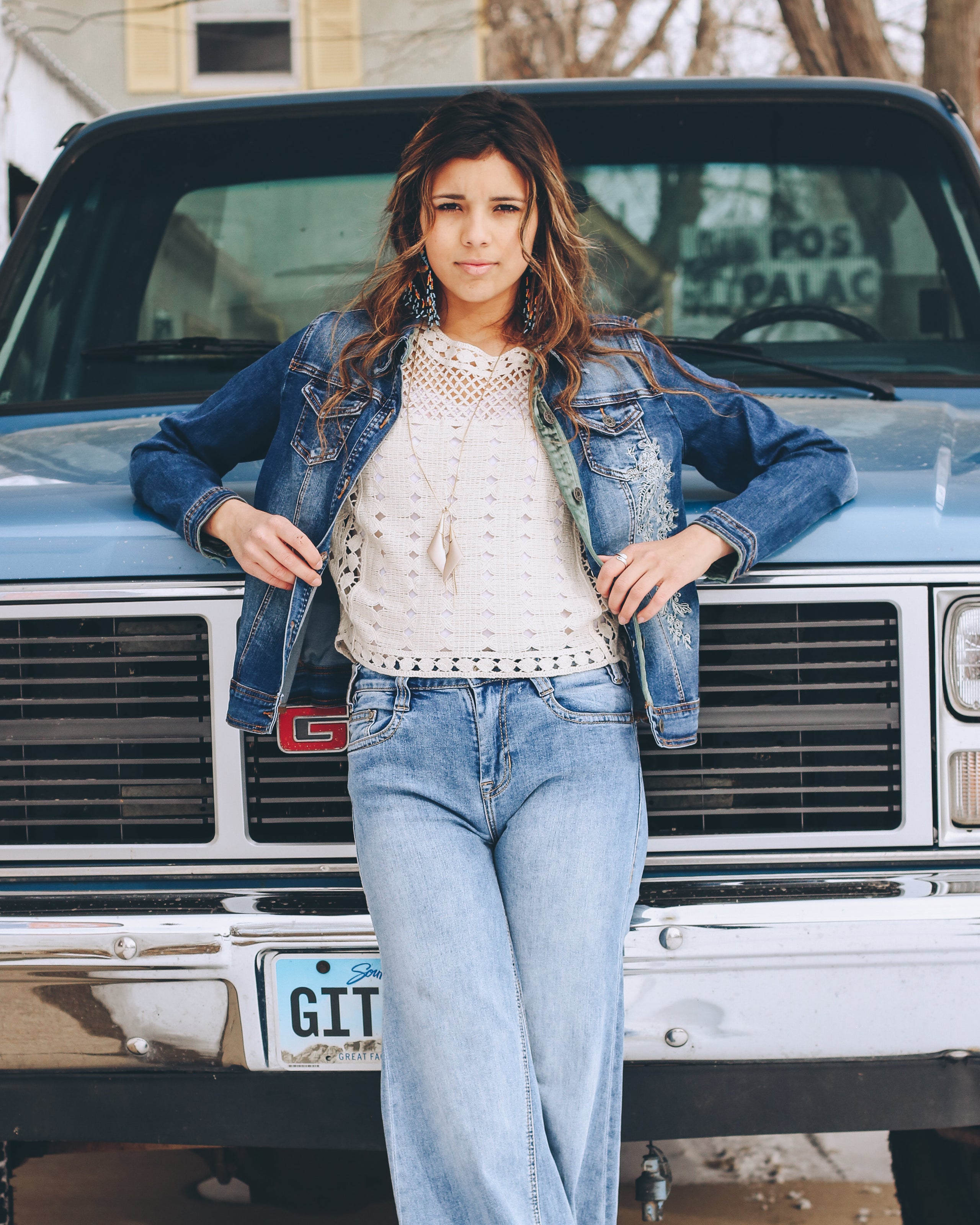 Women's Montana Clothing Company Cascade Denim Jacket CS19318